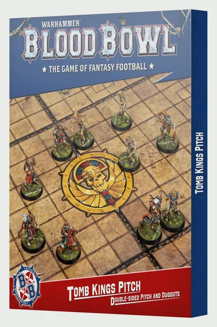 Blood Bowl: Tomb Kings Team Pitch & Dugouts