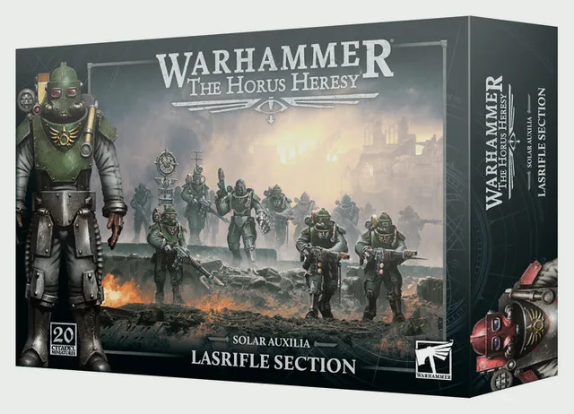 Horus Heresy Solar Auxilia Lasrifle Section