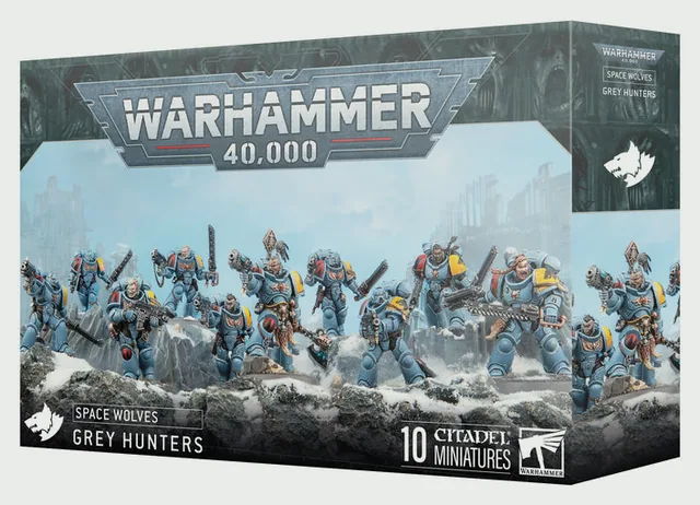 Space Wolves Grey Hunters