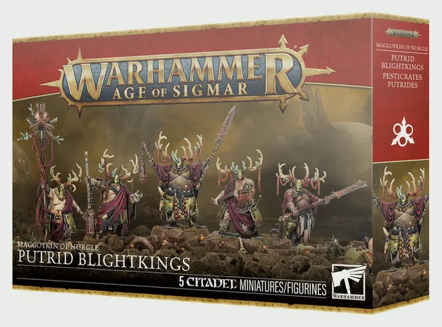 Maggotkin Of Nurgle: Putrid Blightkings