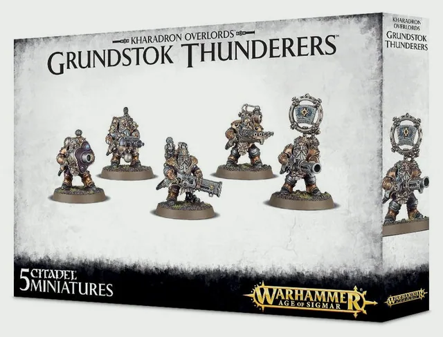 Kharadron Overlords Grundstok Thunderers