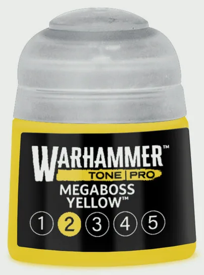 Warhammer Tone Pro: Megaboss Yellow 2 - 12ml