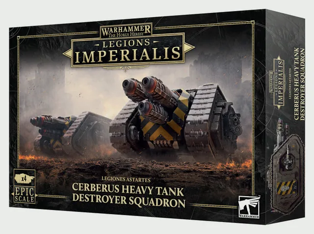 Legions Imperialis Cerberus Heavy Tank Destroyer Squadron
