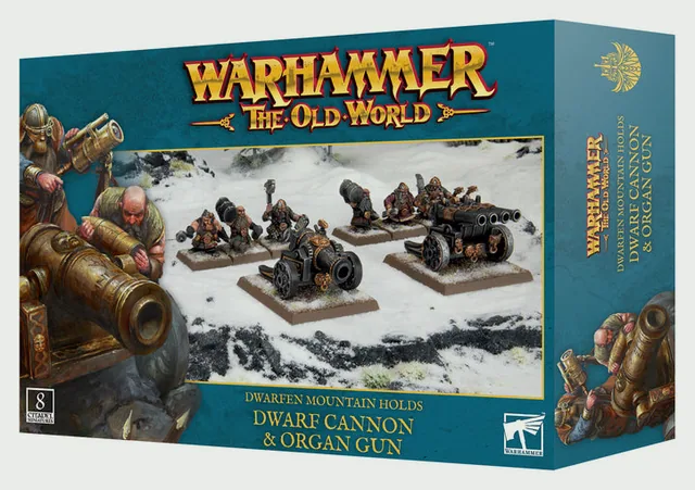 Dwarfen Mountain Holds: Dwarf Cannon & Organ Gun