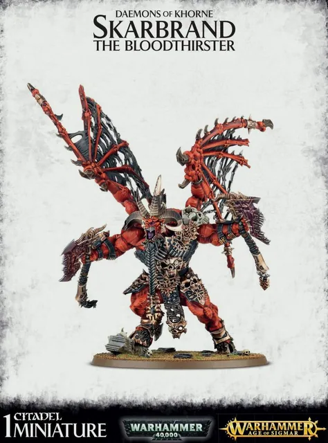 Daemons of Khorne Skarbrand The Bloodthirster