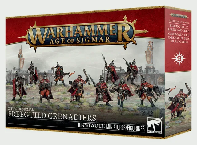 Cities Of Sigmar Freeguild Grenadiers