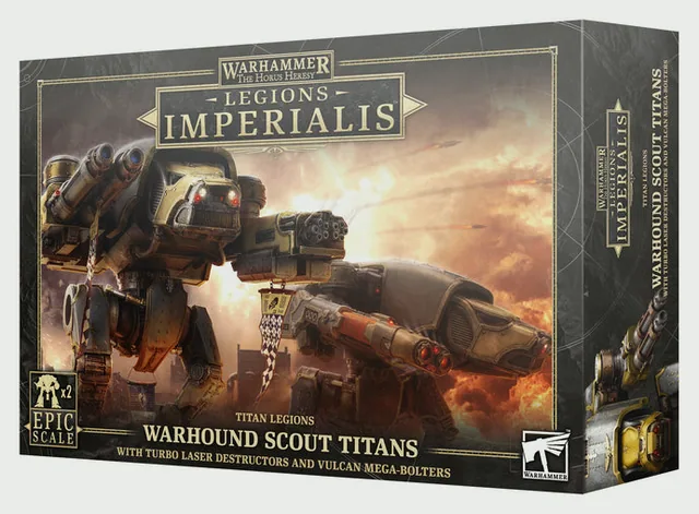 Legions Imperialis Warhound Scout Titans