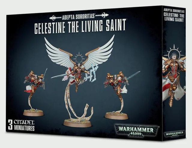 Adepta Sororitas Celestine The Living Saint
