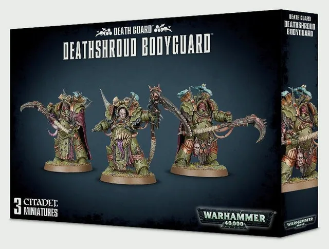 Death Guard Deathshroud Bodyguard