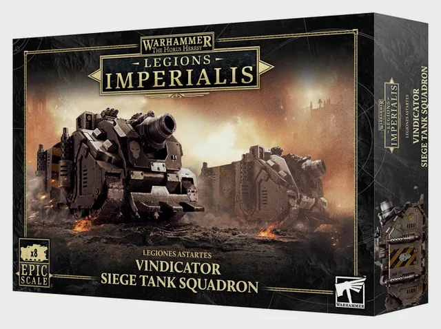Legions Imperialis Vindicator Siege Tank Squadron
