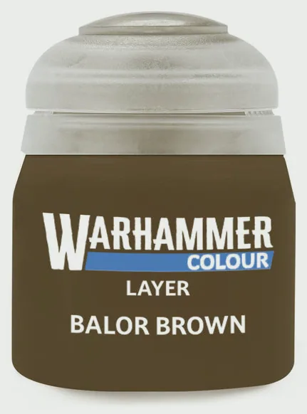 Warhammer Layer: Balor Brown - 12ml