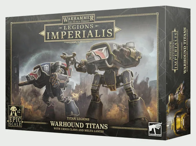 Legions Imperialis Warhound Titans With Ursus Claws