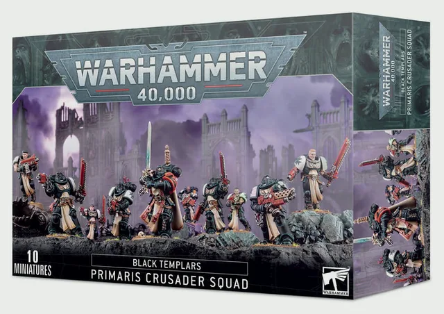 Black Templars Primaris Crusader Squad