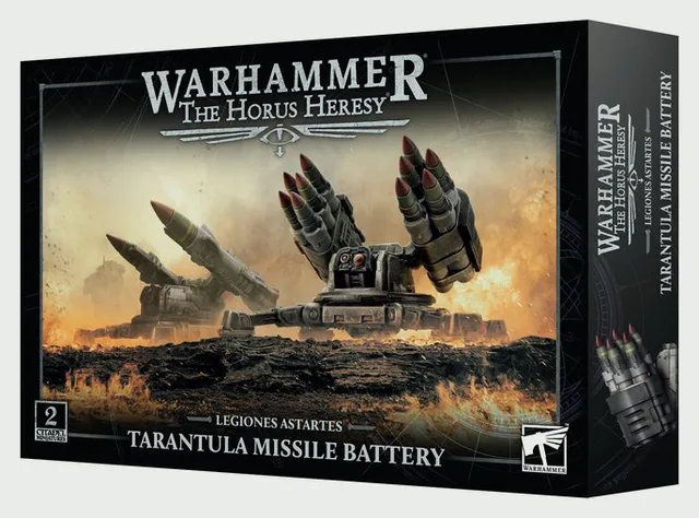 Horus Heresy Tarantula Missile Battery