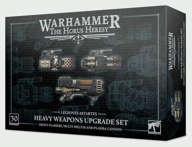 Heavy Weapons Upgrade Set - Heavy Flamers, Multi-meltas and Plasma Cannons