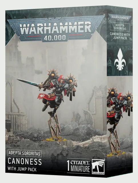 Adepta Sororitas Canoness With Jump Pack
