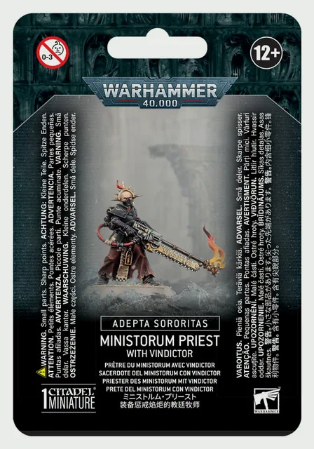 Adepta Sororitas Ministorum Priest With Vindictor