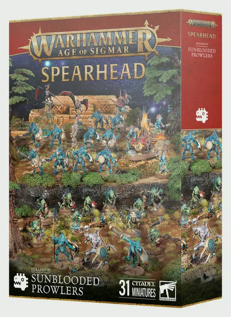 Spearhead: Seraphon Sunblooded Prowlers