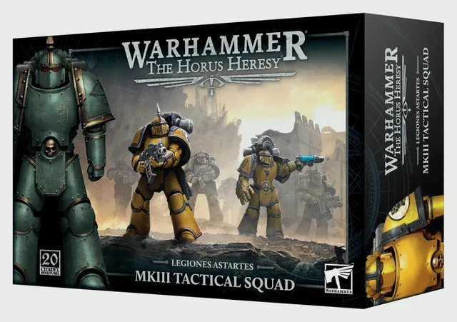Horus Heresy Mk3 Tactical Squad