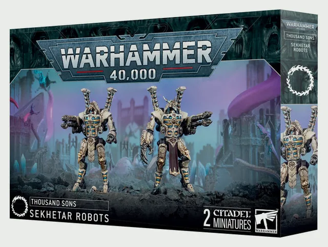 Thousand Sons Sekhetar Robots
