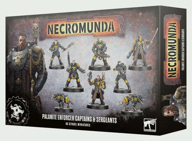 Necromunda: Palanite Enforcer Captains & Sergeants