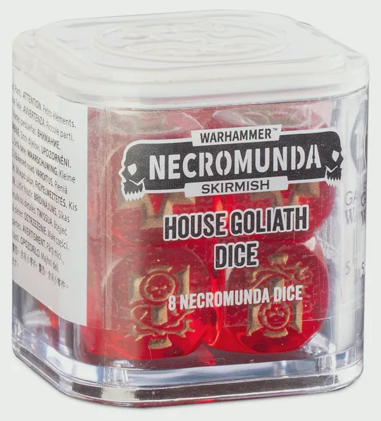 Necromunda: House Goliath Dice