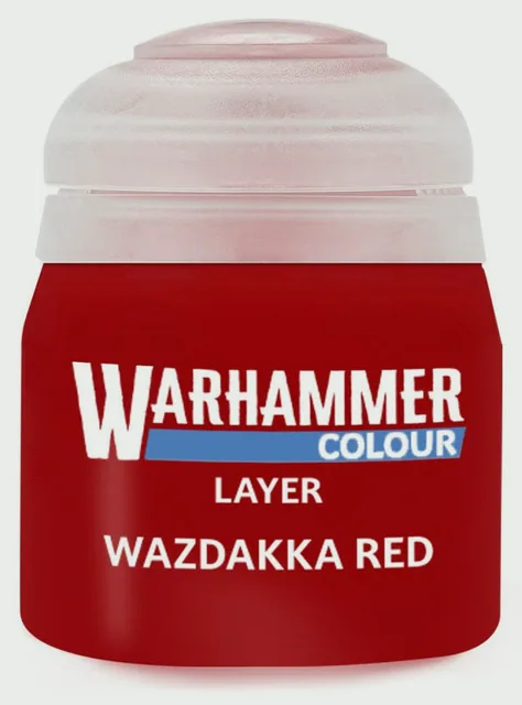 Warhammer Layer: Wazdakka Red - 12ml