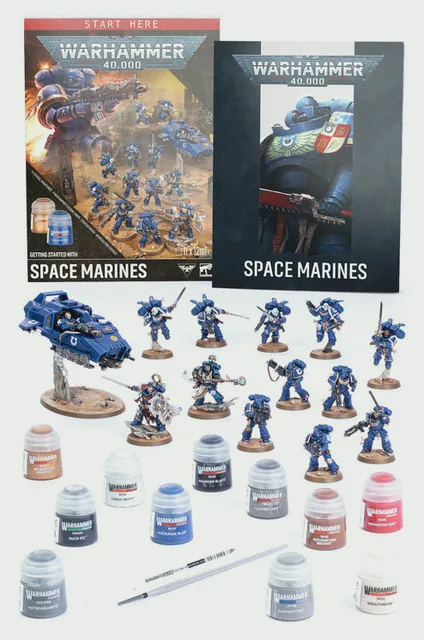 Warhammer 40000 Getting Started With Space Marines