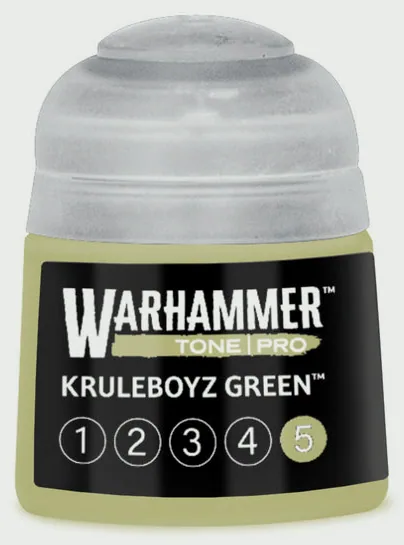 Warhammer Tone Pro: Kruleboyz Green 5 - 12ml