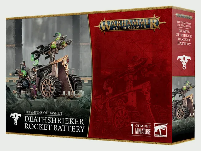 Helsmiths Of Hashut: Deathshrieker Rocket Battery