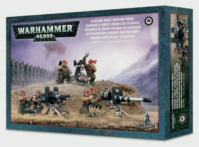 Astra Militarum Catachan Heavy Weapons Squad