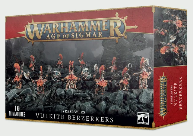 Fyreslayers Vulkite Berzerkers