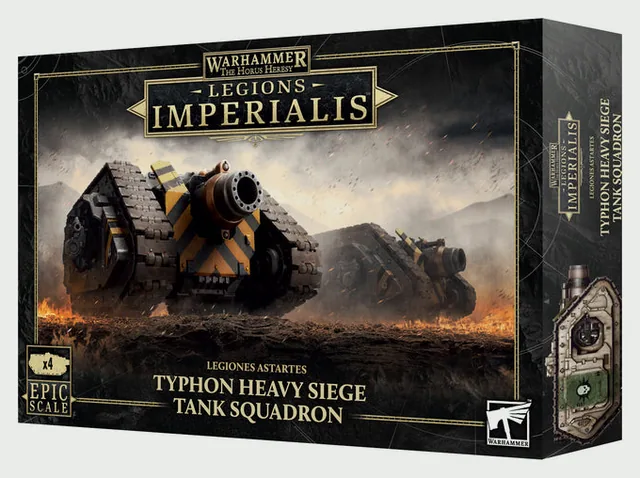 Legions Imperialis Typhon Heavy Siege Tank Squadron