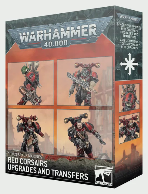 Chaos Space Marines Red Corsairs Upgrades & Transfers