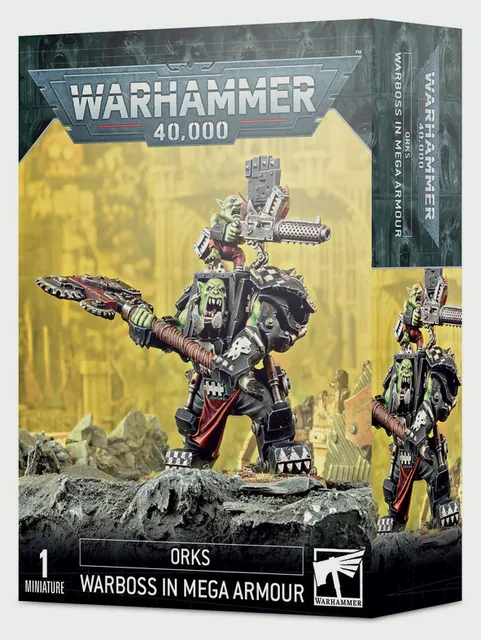 Orks Warboss In Mega Armour