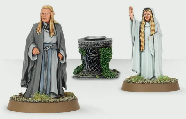 The Lord Of The Rings Galadriel and Celeborn