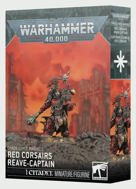Chaos Space Marines Red Corsairs Reave-Captain