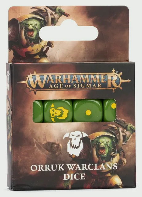Age Of Sigmar: Orruk Warclans Dice