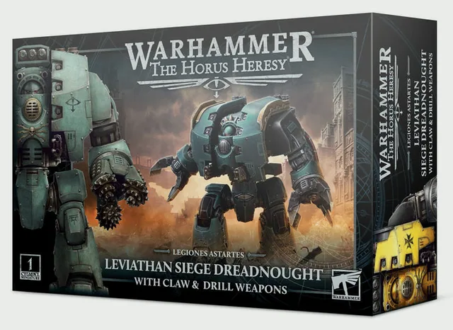 Legiones Astartes Leviathan Siege Dreadnought with Claw & Drill Weapons