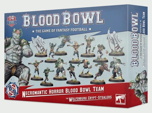 Blood Bowl: Necromantic Horror Team - The Wolfenburg Crypt-stealers