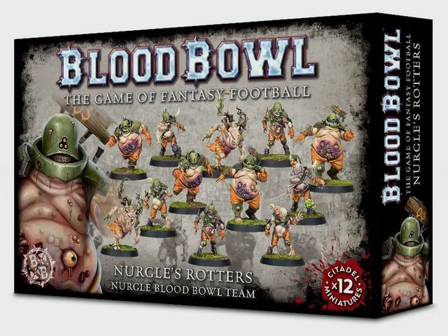 Blood Bowl: Nurgle Team - Nurgle's Rotters