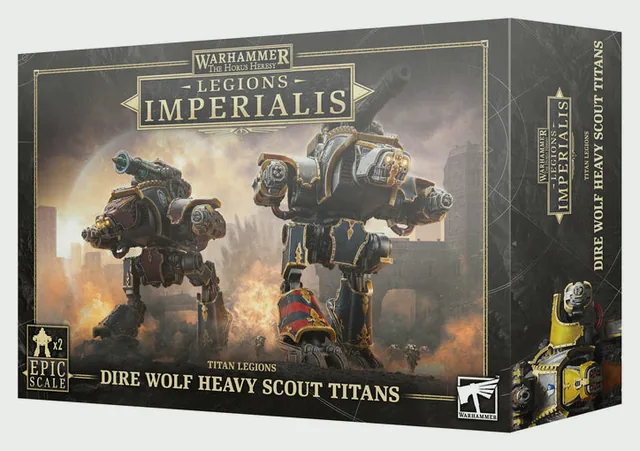 Legions Imperialis Dire Wolf Heavy Scout Titans