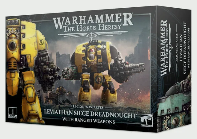 Legiones Astartes Leviathan Siege Dreadnought with Ranged Weapons