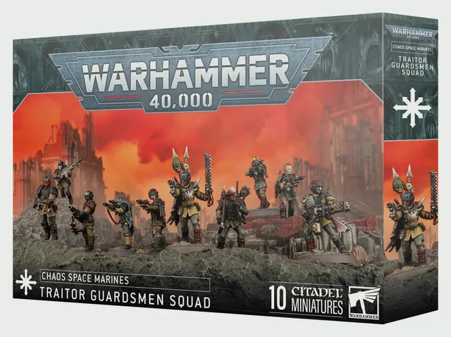 Chaos Space Marines Traitor Guardsmen Squad