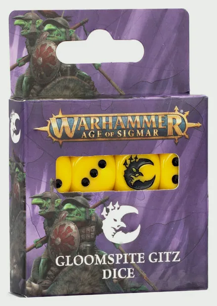 Age Of Sigmar: Gloomspite Gitz Dice