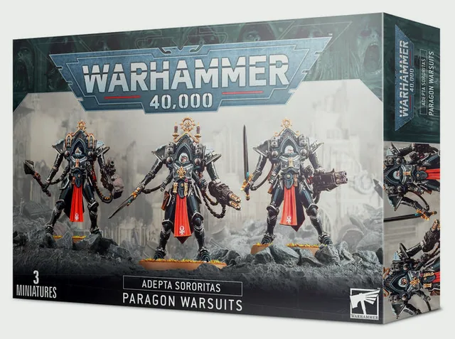 Adepta Sororitas Paragon Warsuits