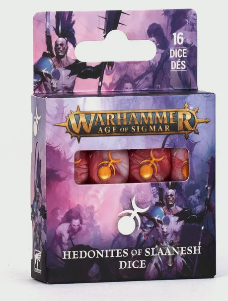 Age of Sigmar: Hedonites of Slaanesh Dice