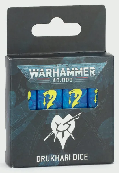 Warhammer 40000: Drukhari Dice