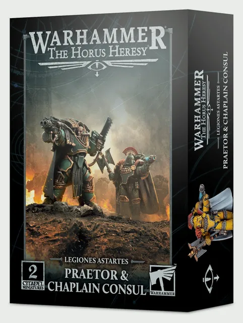 Legiones Astartes Praetor & Chaplain Consul
