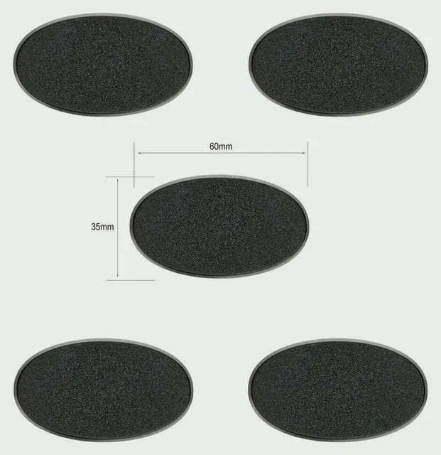 Citadel: 60x35mm Oval Bases
